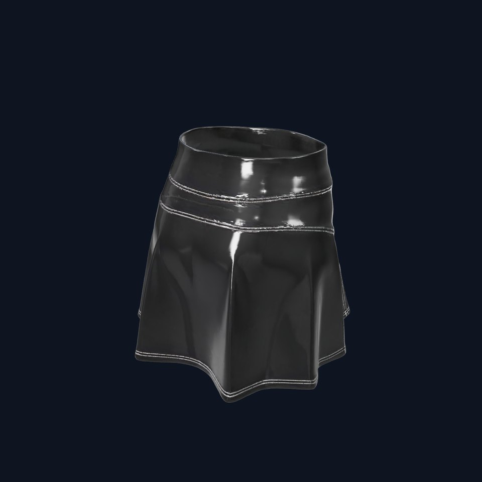 Elegant Skirt model pack for Fashion Visualization